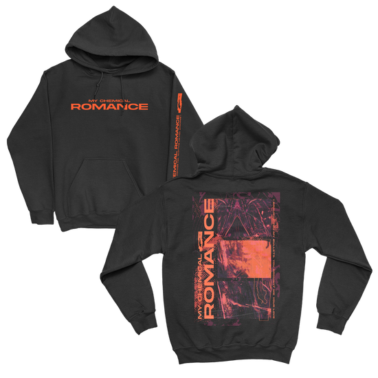 Mcr zip shop up hoodie